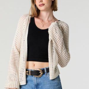 Open Knit Cardigan